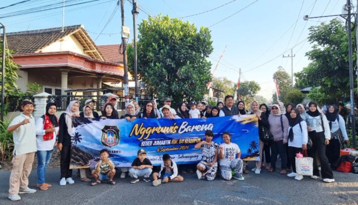 Dari Juara Jumantik Menuju Zero DBD, RW 004 Klampok Rayakan Kekompakan di Pantai Sine